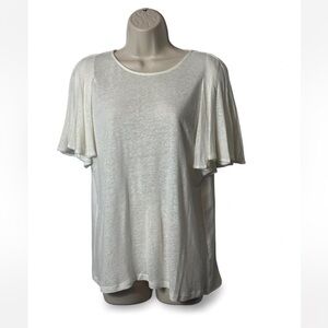 Flutter Sleeve Top